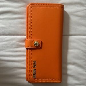 Steve Madden Vibrant Orange Clutch